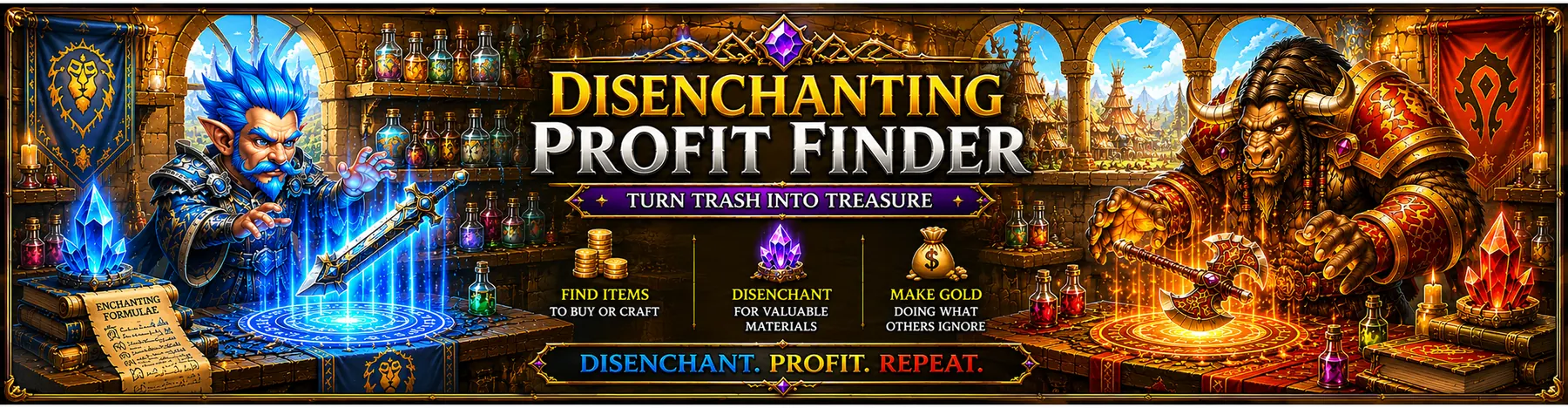 Disenchanting Profit Finder guide preview